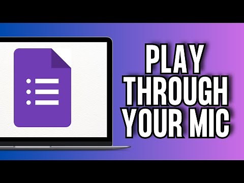 How To Play Spotify Through Your MIC (Best Method)