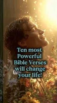 Transform Your Life With These Powerful Bible Verses #bibleverse