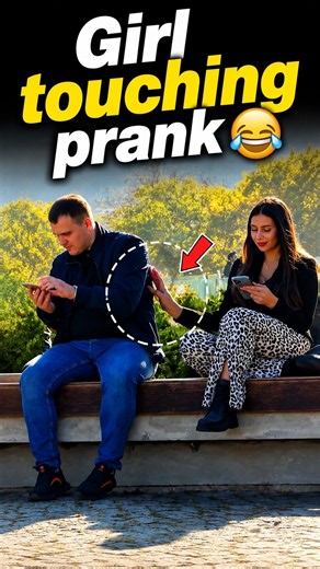 Girl Touching Prank 😂 #shorts