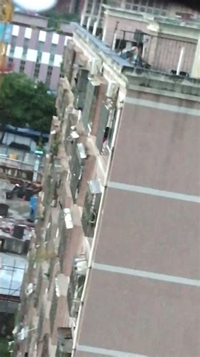 Why do high-rise flats have window bars? 🏢🇨🇳 #Shenzhen #China #travelarchive