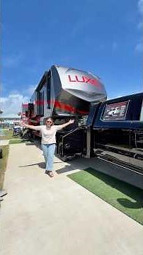 Luxury fifth wheel toy hauler tour with customizable options 🤗 2026 Luxe 46FB