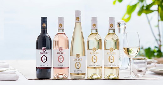 Non-Alcoholic Wines from New Zealand - Giesen 0% Range