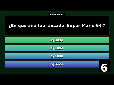 ¿Cuánto sabes de Super Mario? ¡Descúbrelo con esta trivia divertida!