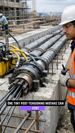 POST TENSIONING CONCRETE MISTAKE COST MILLIONS #posttension #prestressing
