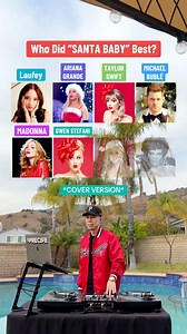 45K views · 813 reactions | Who did “Santa Baby” best?  #santababy #cover #christmas | DJ Precise | Facebook