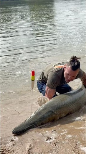 Catching MONSTER Alligator Gar on the Trinity River in Texas!
