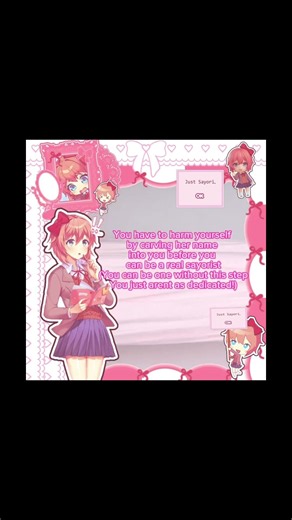Sayoriism is valid!! #canon #ddlc #rant #relationship #sayori #yumeship