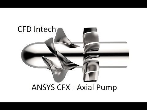 Tutorial ANSYS CFX | Calculation an Axial Flow Pump - Part 1
