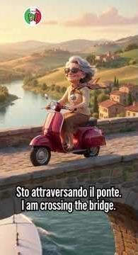 10 Italian Road Sentences 🚦🇮🇹 Learn Fast & Easy #italiaonline #learnitalian #dailyitalian