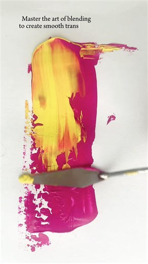 Master the art of blending to create smooth transitions between colors.