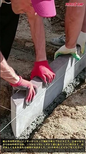 プロが教える美しいインターロッキング舗装の作り方 #paving #hardscape #diyproject #landscaping #homeimprovement