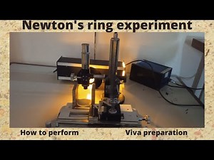 Newton's ring experiment