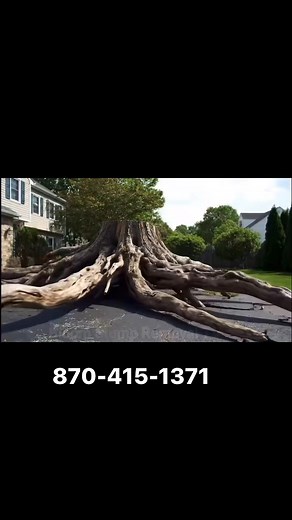 Stump and root removal | Top Branch Tree Service LLC