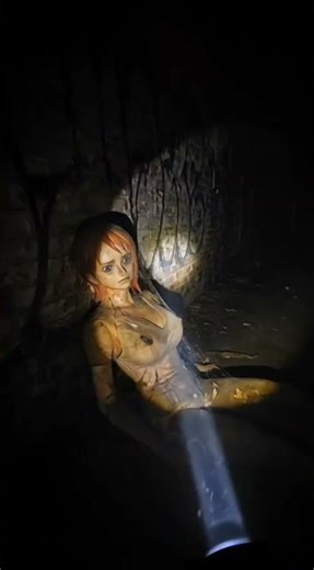 Exploring an Abandoned Building… Then I Found This Cartoon Character