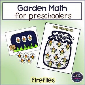 summer math activities fireflies