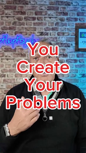 This is why you are creating your own problems!