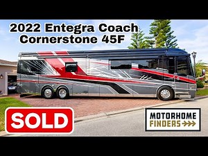 SOLD - 2022 Entegra Coach Cornerstone 45F | www.MotorhomeFinders.com
