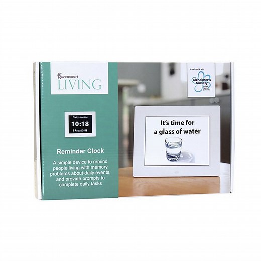 Buy Ravencourt Living Rosebud Dementia Reminder Clock | Clocks | Argos