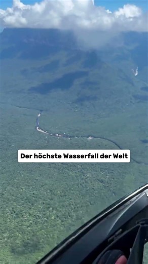 Der höchste Wasserfall der Welt schockiert alle