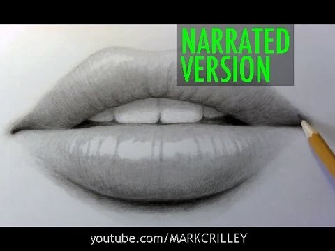 How to Draw the Mouth & Lips (Narrated Step by Step)