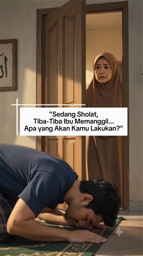 WHILE PRAYING, YOUR MOTHER SUDDENLY CALLS YOU? #motivation #shorts #islamic #questionsandanswersf...