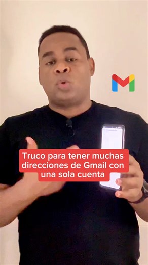2.5K views · 30 reactions | Truco para tener muchas direcciones de Gmail con una sola cuenta | Jorge Luis Fince | Facebook
