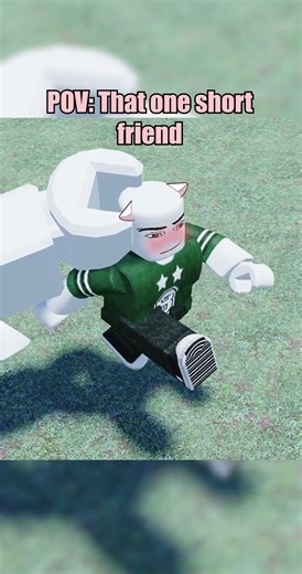 POV: your friend is short and talks back #roblox #funny #animation #parody #trending