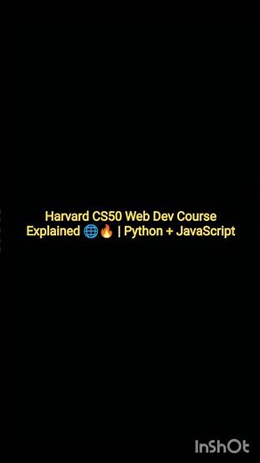 Master Web Development with Harvard’s CS50 🚀 |Front-End to Back-End!#viral #webdevelopment #frontend