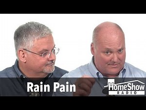 How do I stop wind-driven rain from getting under shingles?