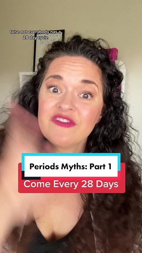 What’s normal? Periods might come every 24-38 days and be considered normal. Consistency is what we’re looking for. #periodmyths #periodmythsbusted #periodsbelike #isthisnormalbook #periodtips #bodyliteracy?