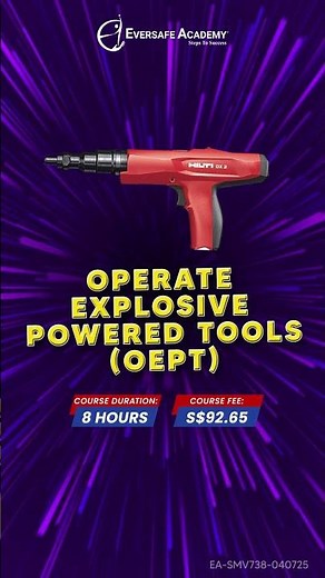 Master Explosive Powered Tools Safely | OEPT Training for Construction & Engineering Workers
