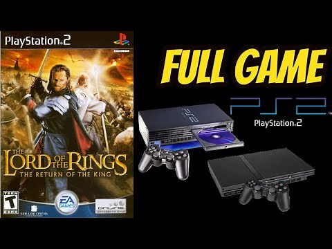 The Lord of the Rings: The Return Of the King [PS2] Longplay Walkthrough Playthrough Full Movie Game