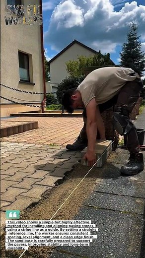 Perfect Paver Edge Trick That Saves HOURS of Work! 🔥
