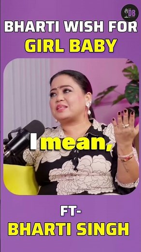 Girl mom energy loading… hopefully! 🎀✨Bharti’s heart is set on her baby girl this time.