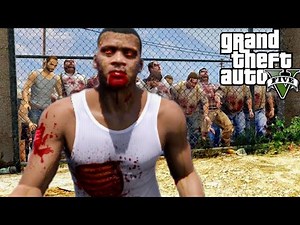 Franklin Becomes ZOMBIE in GTA 5!!!