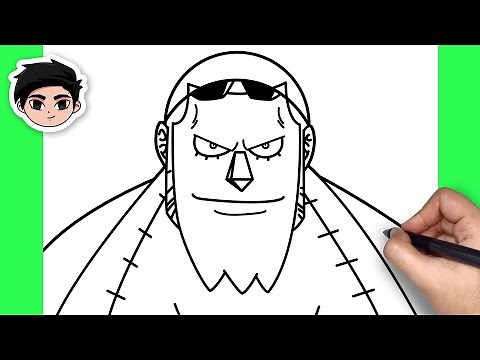 How To Draw Franky | One Piece - Easy Step By Step