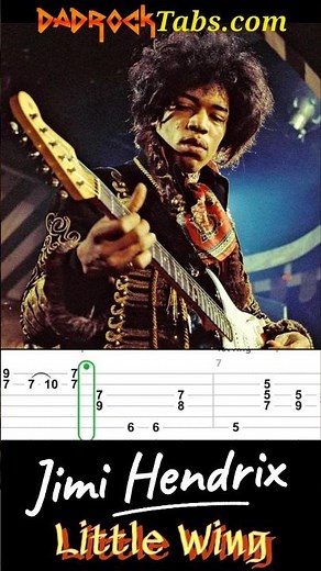 Little Wing Jimi Hendrix #learnguitar #guitartutorial #guitar #howto #lesson #learn
