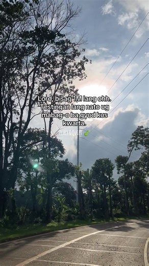 Sge na lord, testing ra bitaw ug tinuod ba gyud nang gi ingon nila nga mabag-o ang tawo ug naay daghan kwarta 🥹 #bisdak #bisayangdako #bukid #roadtrip #nature