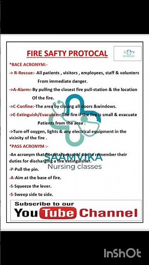 Fire safety protocol|fire mock drill|hospital fire|RACE+PASS TRAINING.#shorts#fire #medicalshorts