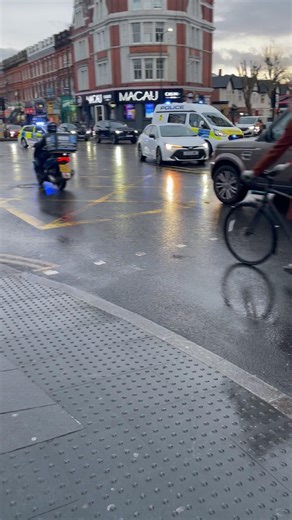 London Police Van And Car Team Unit Emergency Response For London.