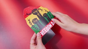 9 Pack Happy Juneteenth Table Centerpiece Set June 19th Independence Day Freedom Day Party Decorations Fiesta Themed Party Supplies Patriotic Honeycomb Centerpieces for Juneteenth Party Decor Favors