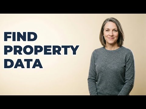 Where Do I Search For Property Data On The County Site?