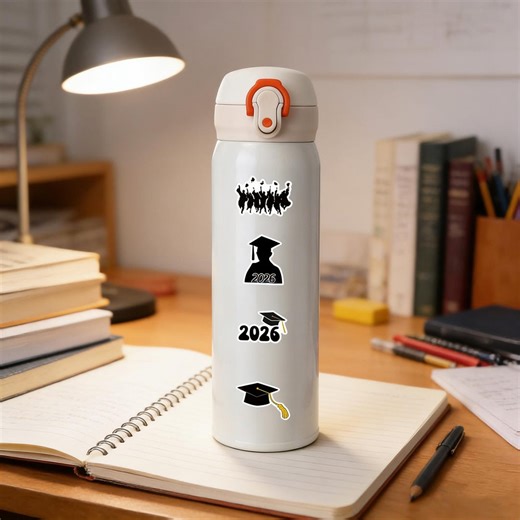 2026 Graduation Stickers Sheet,2026 Grad Stickers,grad Party Stickers,26 Graduationsticker, Graduation Party Favors,class of 2026 - Etsy UK