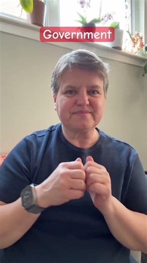 Learn ASL: GOVERNMENT (Easy Sign!) #americansignlanguage