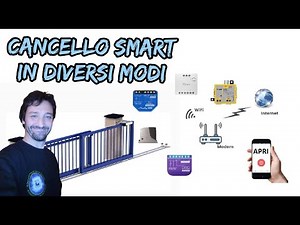 SMARTIZE AN AUTOMATIC GATE CONTROLLED WITH A PHONE APP (NICE)