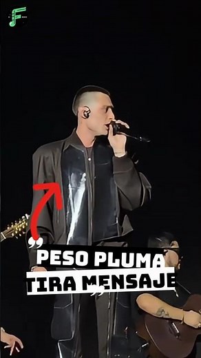 Featherweight Throws This Message in the Middle of a Concert 😡