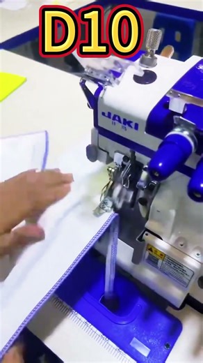 D10-4 Super high speed computer overlock machine(step motor) #sewing #ussewtips #machinerychannel