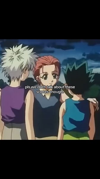 Gon and Killua's Emotional Goodbye in Hunter x Hunter