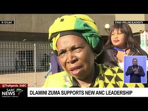 Dlamini-Zuma supports new ANC leadership