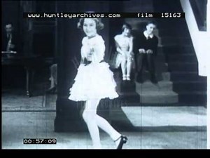 Teenage girls tap dancing, 1930's -- Film 15163